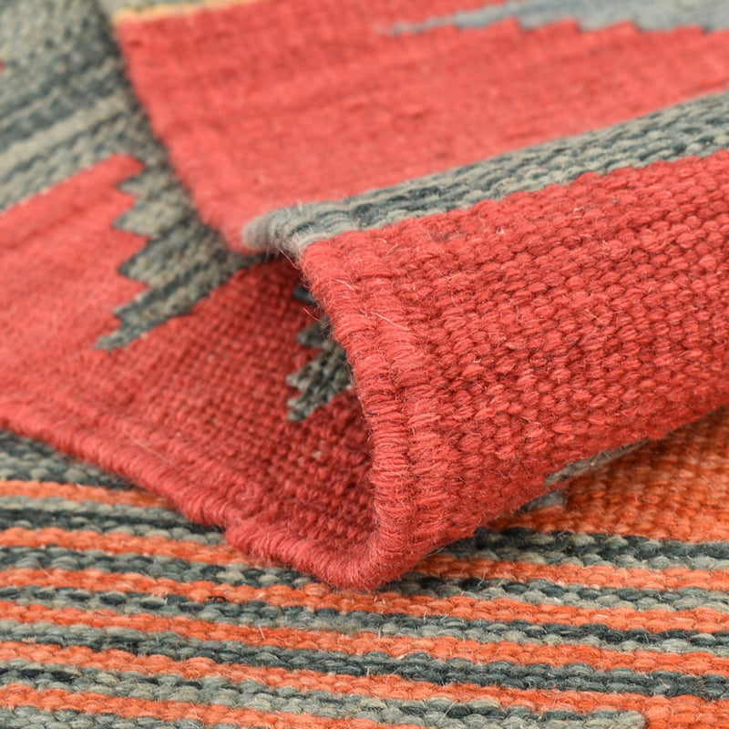 Moderne kilim Teppe 141x101cm - Ullteppe
