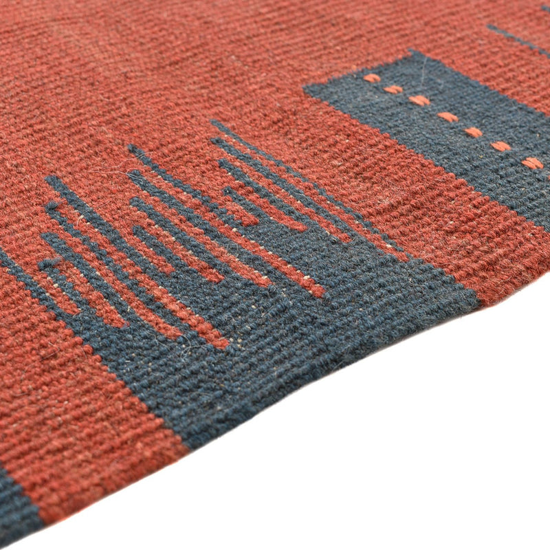 Moderne kilim Teppe 89x73cm - Ullteppe