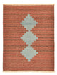Moderne kilim Teppe 148x115cm - Ullteppe