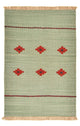 Moderne kilim Teppe 119x80cm - Ullteppe