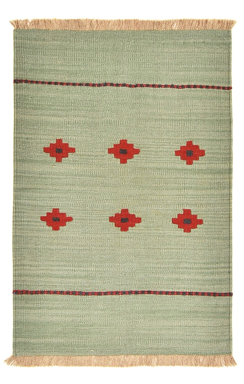 Moderne kilim Teppe 119x80cm - Ullteppe