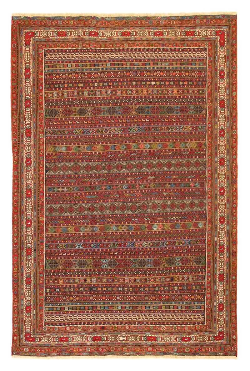 Afshar Sirjan Teppe 286x191cm - Persisk teppe