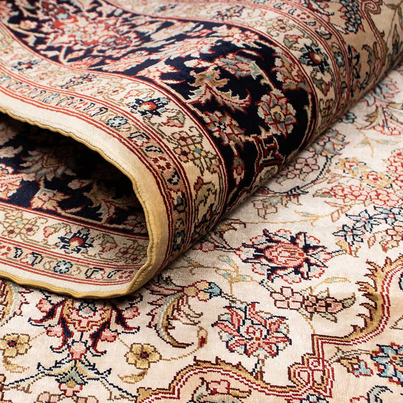 Kinesisk silke Teppe 183x122cm - Persisk teppe