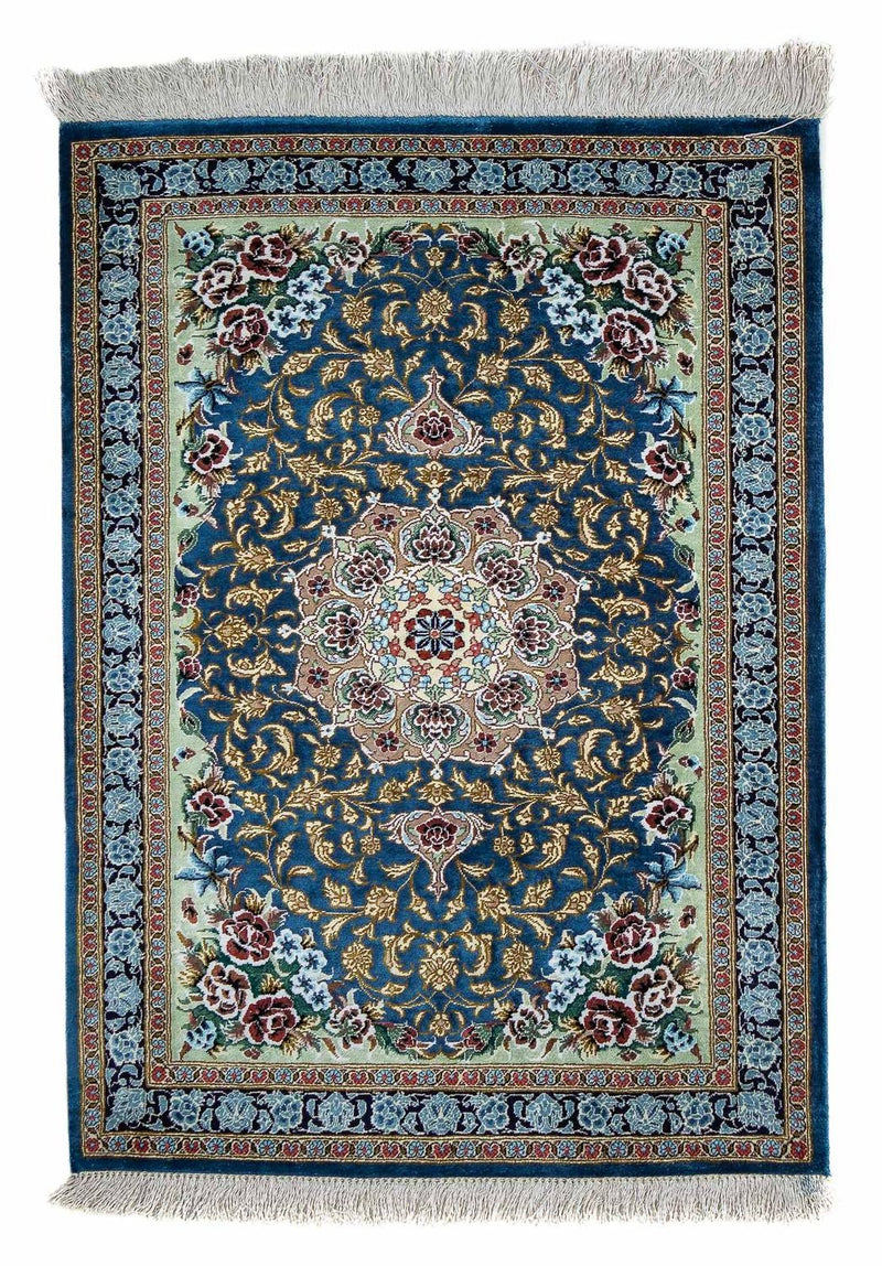 Qom Teppe 85x59cm - Persisk teppe