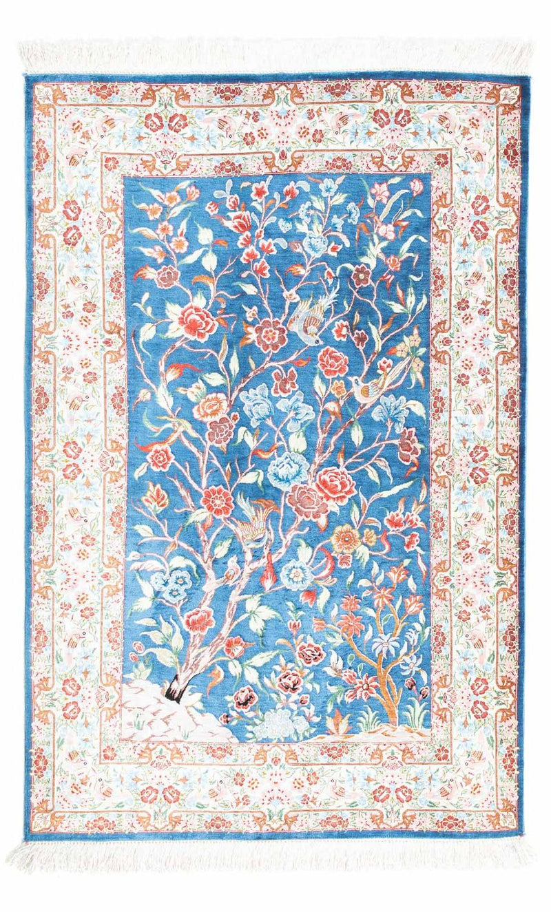 Qom Teppe 121x77cm - Persisk teppe