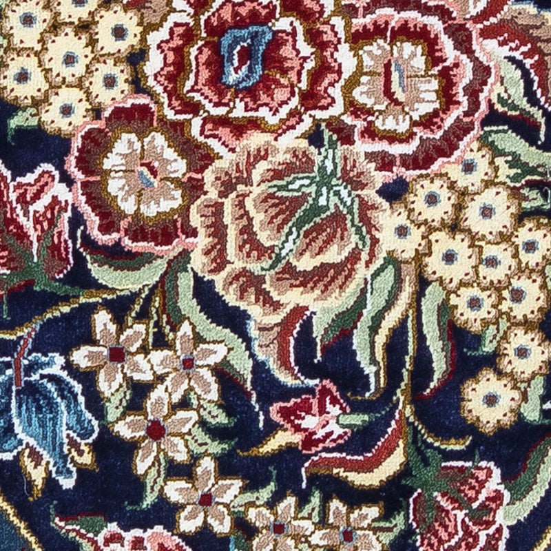 Qom silke Teppe 28x40cm - Persisk teppe