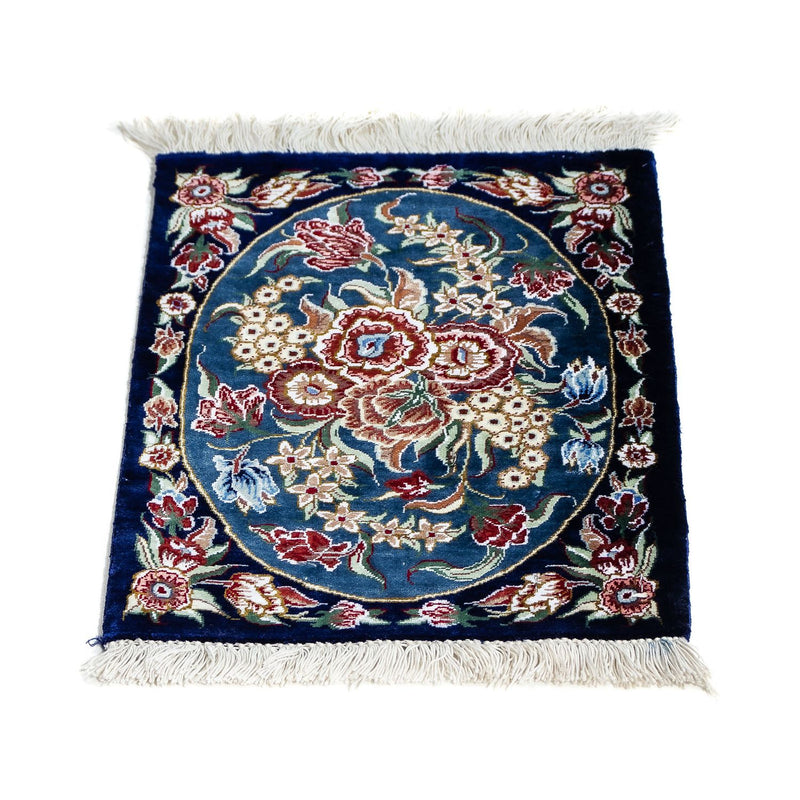 Qom silke Teppe 40x28cm - Persisk teppe
