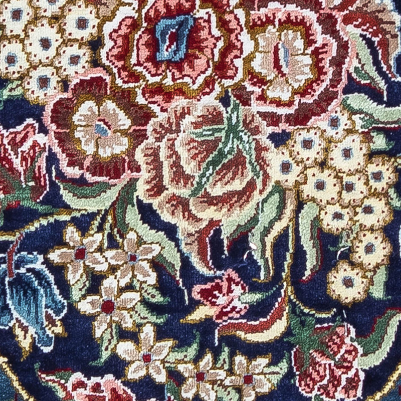 Qom silke Teppe 28x40cm - Persisk teppe