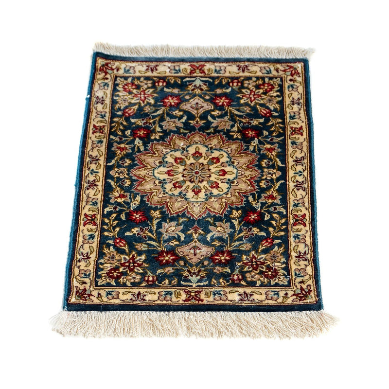 Qom silke Teppe 44x27cm - Persisk teppe