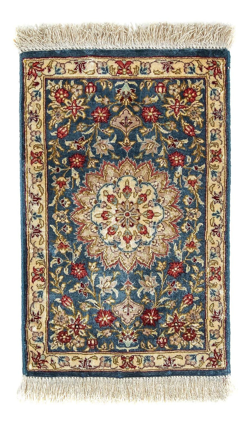 Qom silke Teppe 44x27cm - Persisk teppe