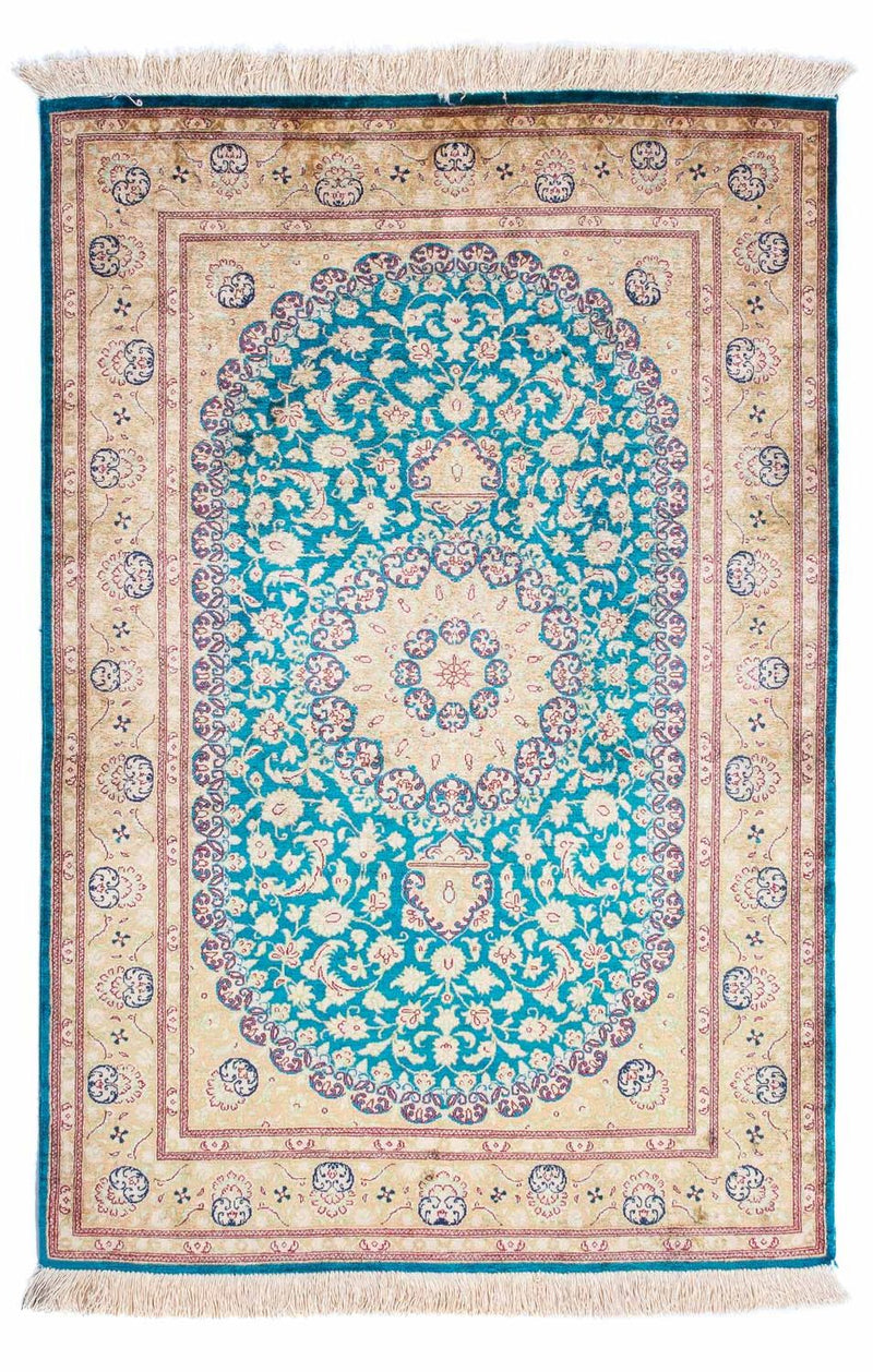 Qom Teppe 119x78cm - Persisk teppe