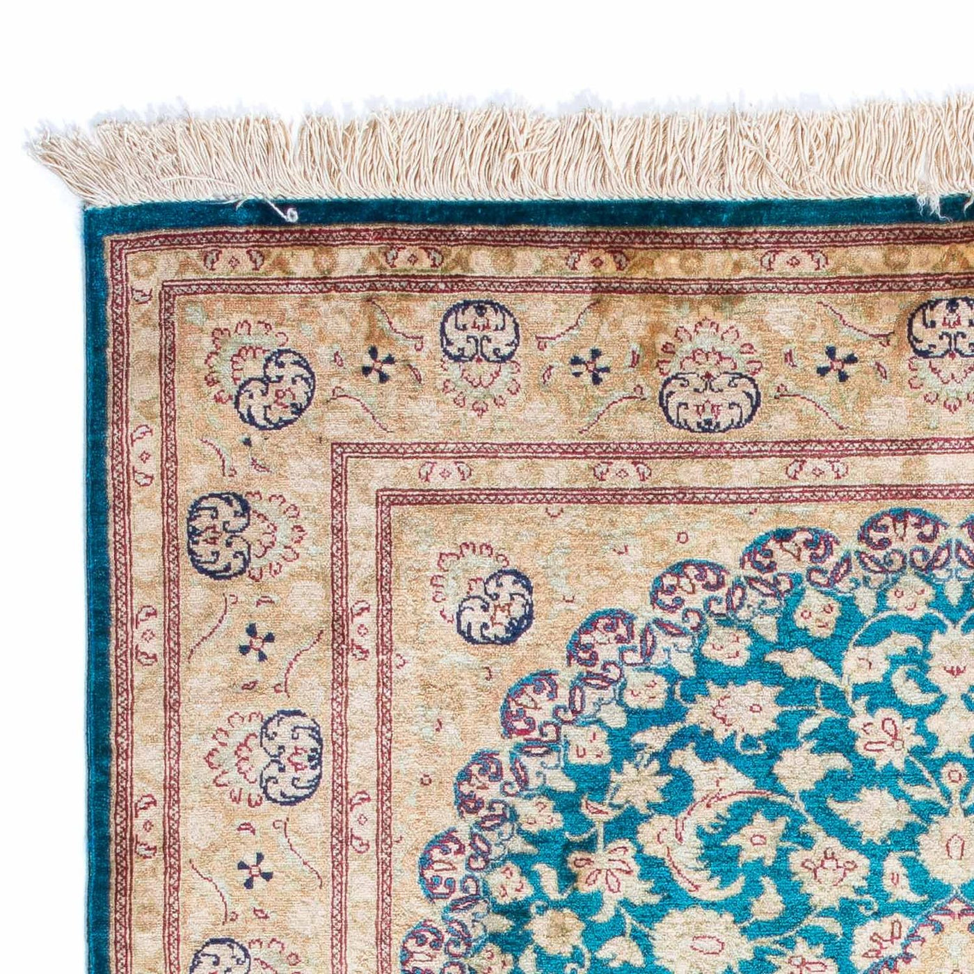 Qom Teppe 119x78cm - Persisk teppe