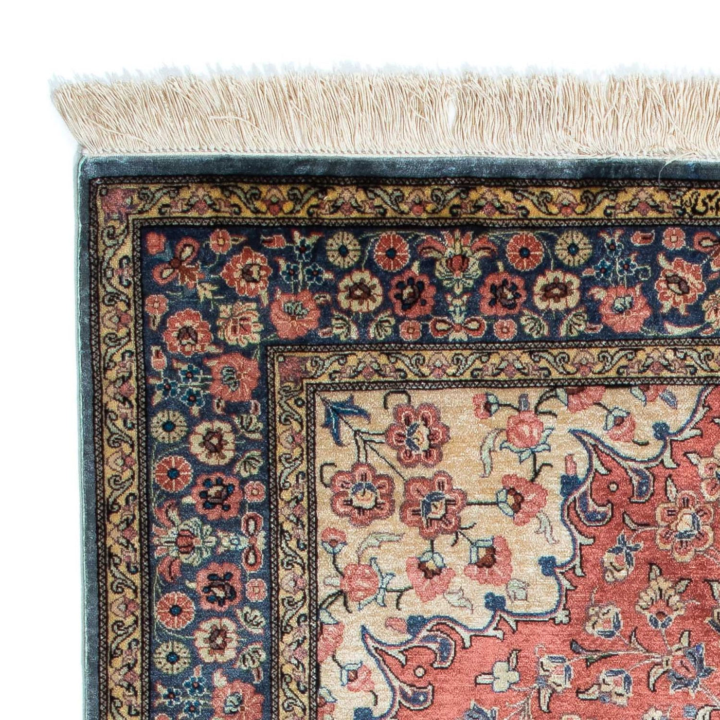 Qom Teppe 121x78cm - Persisk teppe