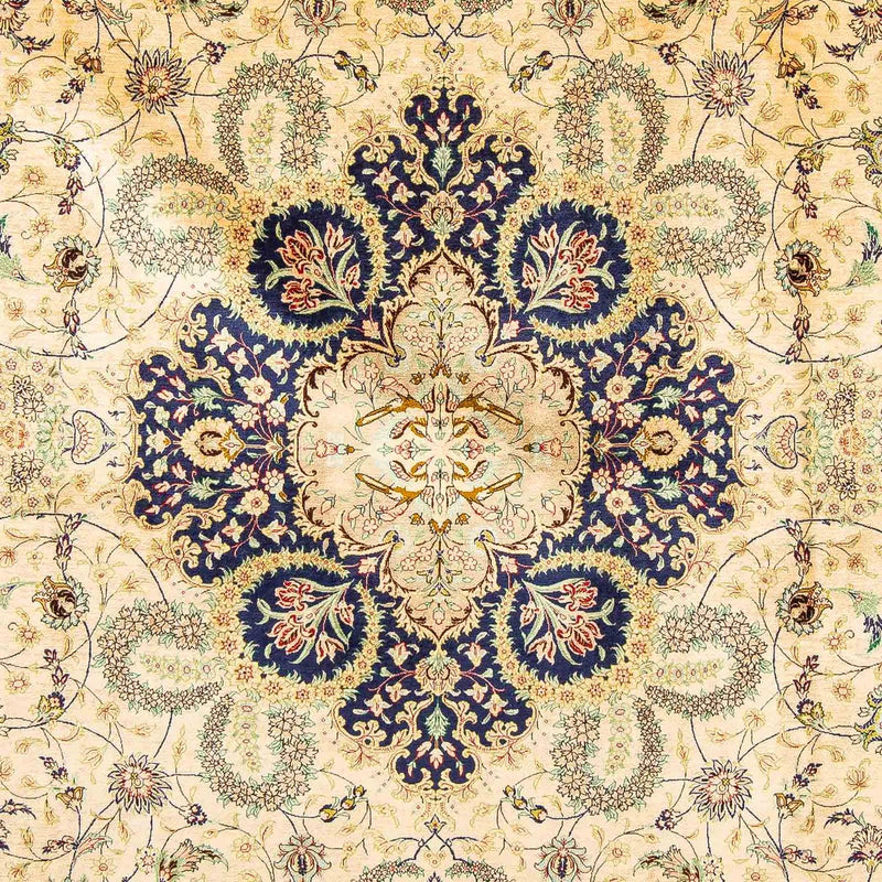 Persisk teppe - Ghom - 324 x 198 cm - beige