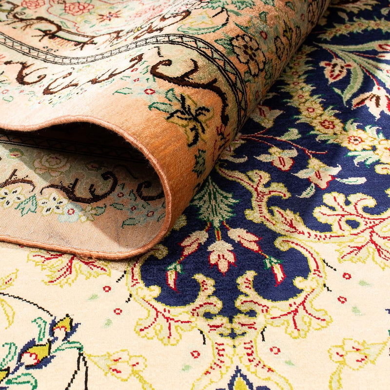 Persisk teppe - Ghom - 324 x 198 cm - beige