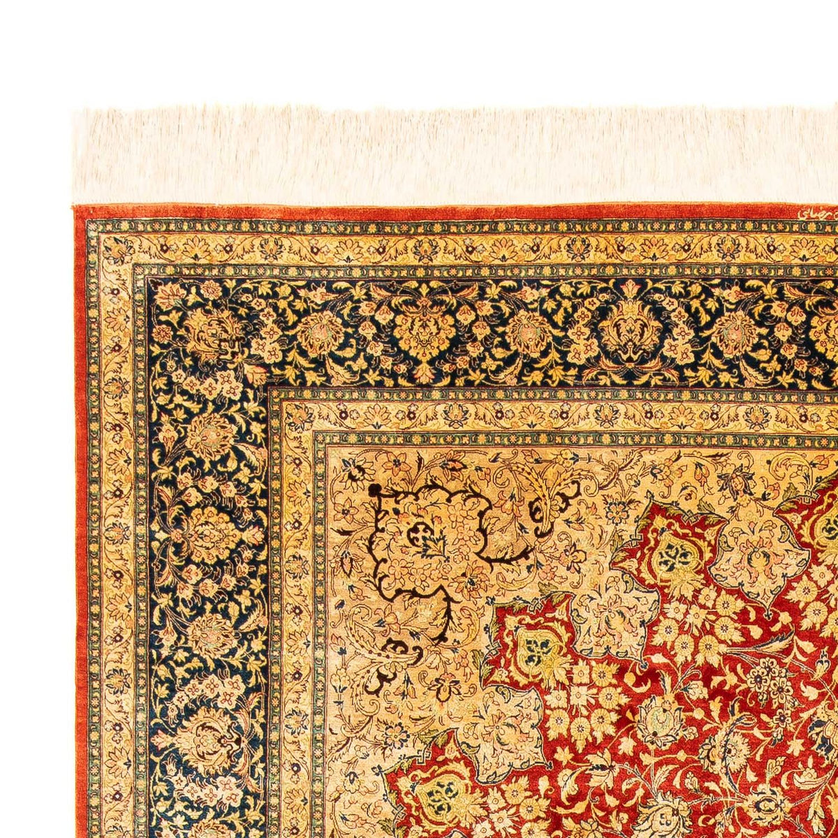 Qom Teppe 196x296cm - Persisk teppe