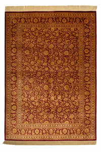 Qom silke Teppe 216x132cm - Persisk teppe – product image