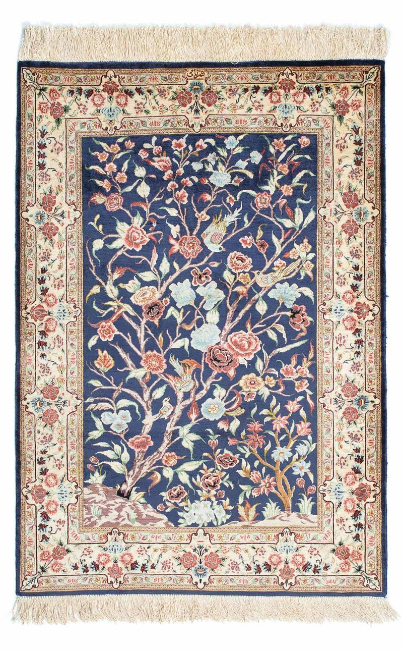 Qom Teppe 110x77cm - Persisk teppe