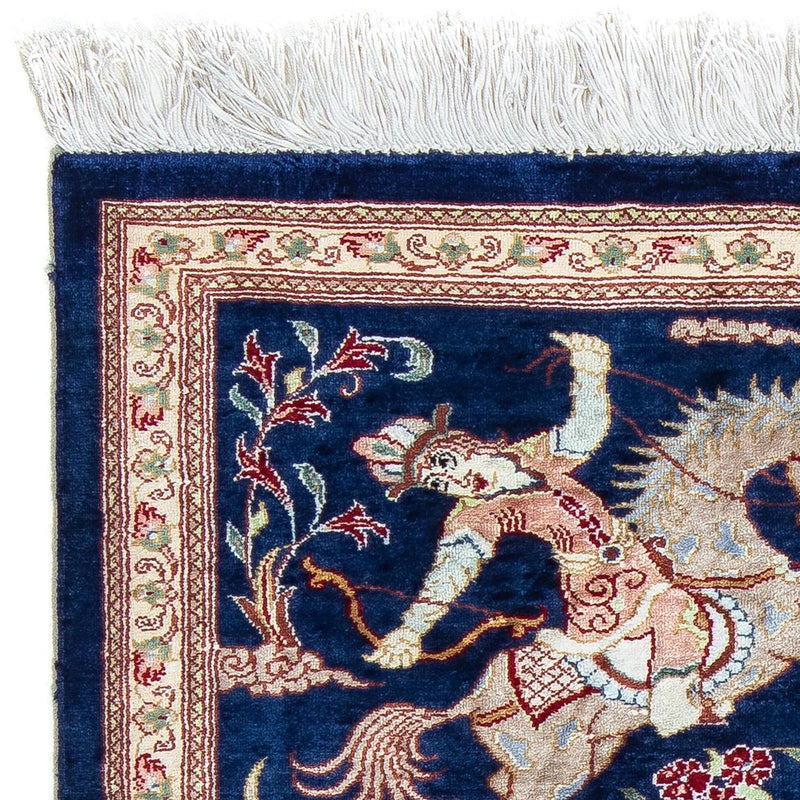Qom Teppe 55x87cm - Persisk teppe