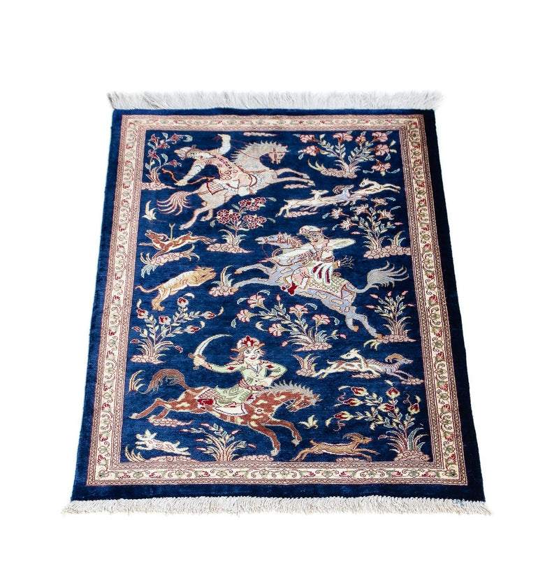Qom Teppe 55x87cm - Persisk teppe