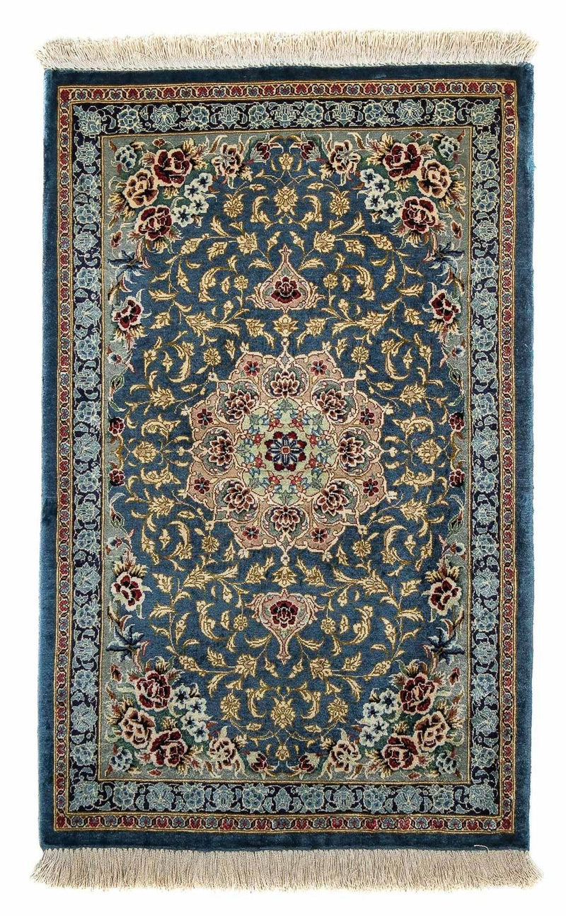 Qom Teppe 80x55cm - Persisk teppe