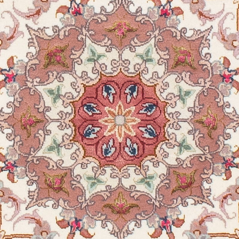 Tabriz - 50 Raj Teppe 105x105cm - Persisk teppe
