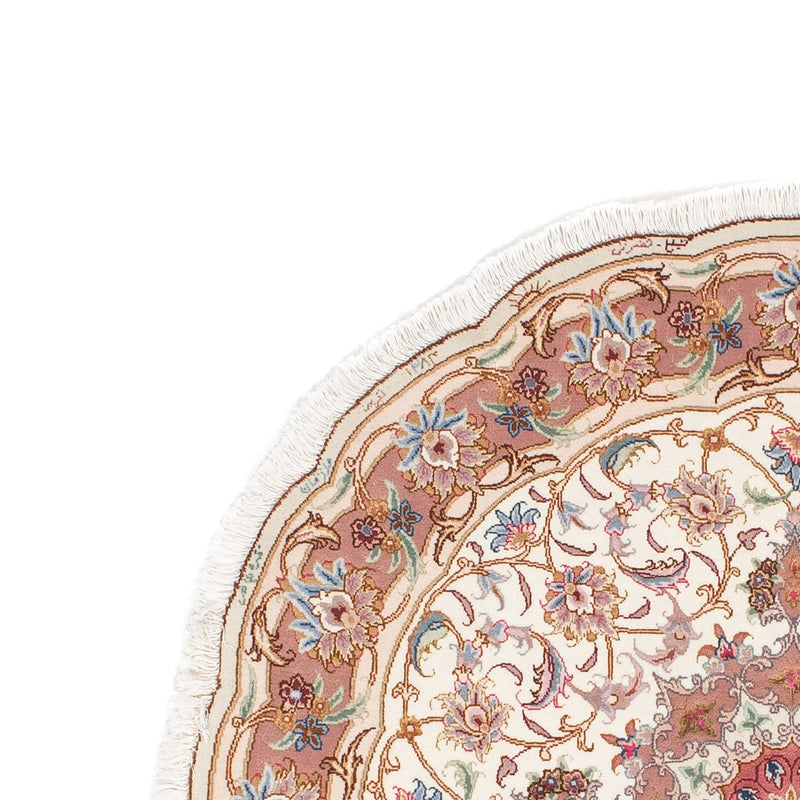 Tabriz - 50 Raj Teppe 105x105cm - Persisk teppe