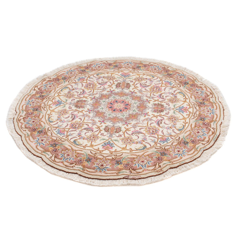 Tabriz - 50 Raj Teppe 105x105cm - Persisk teppe