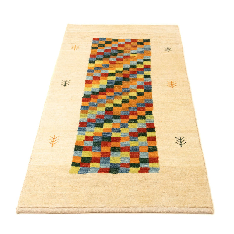 Persisk Gabbeh Teppe 68x140cm - Perserteppich Wollteppich