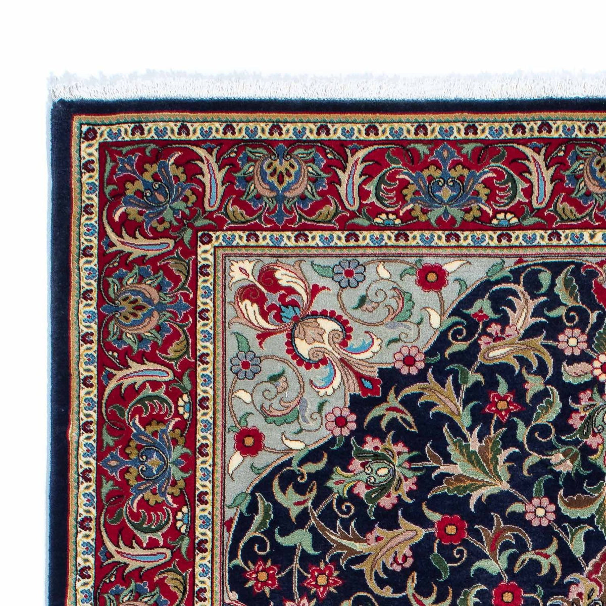Qom Teppe 135x204cm - Persisk teppe