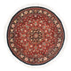 Bidjar Teppe 127x127cm - Persisk teppe