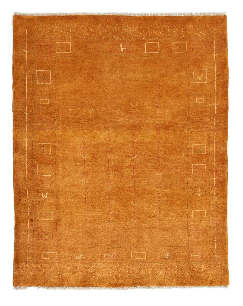 Persisk Gabbeh Teppe 193x151cm - Perserteppich Wollteppich