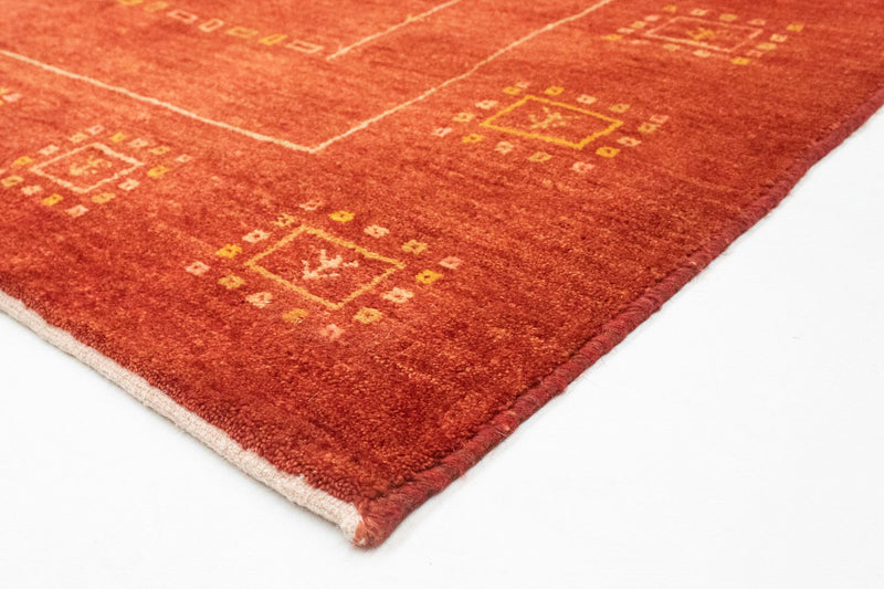 Persisk Gabbeh Teppe 194x150cm - Perserteppich Wollteppich