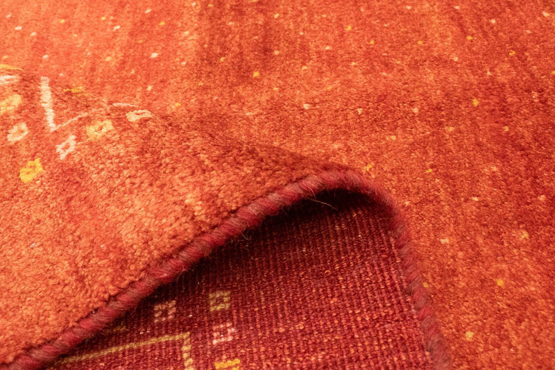 Persisk Gabbeh Teppe 194x150cm - Perserteppich Wollteppich