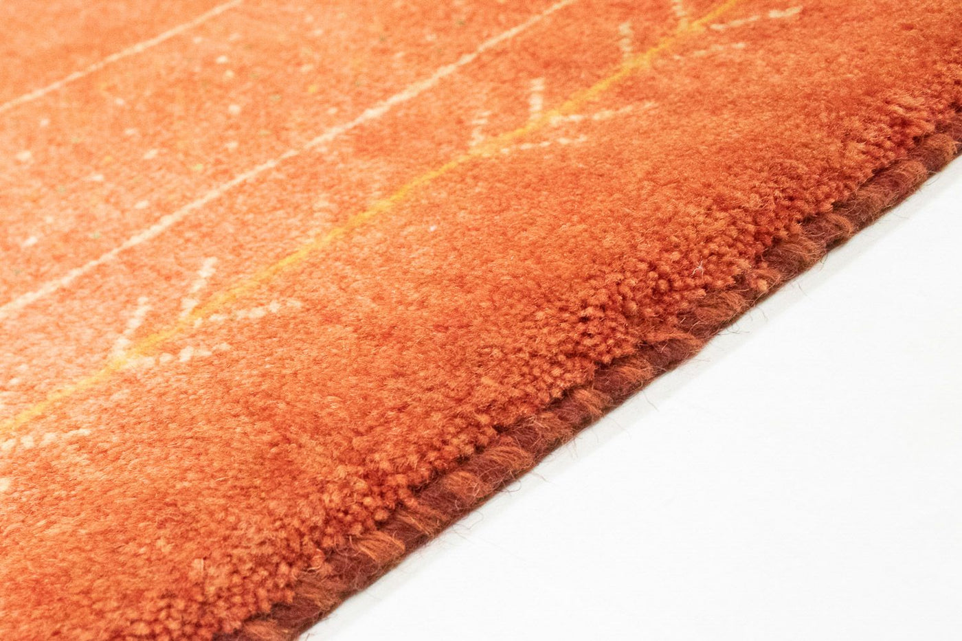 Persisk Gabbeh Teppe 202x151cm - Perserteppich Wollteppich