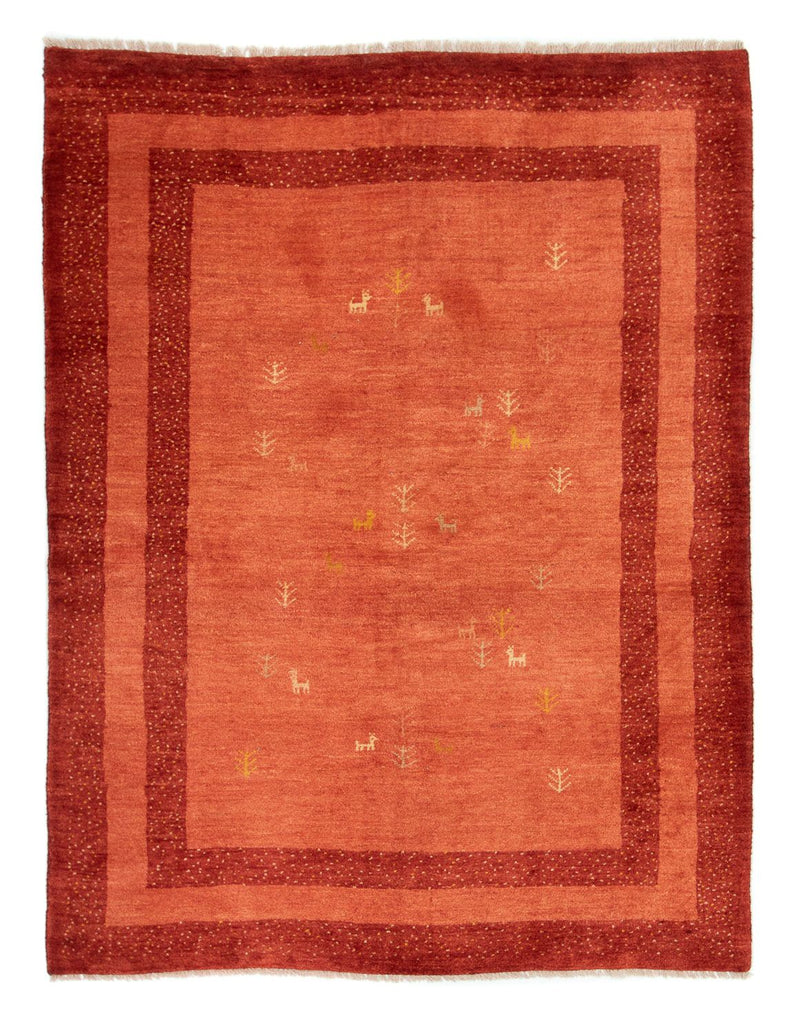 Persisk Gabbeh Teppe 200x150cm - Perserteppich Wollteppich