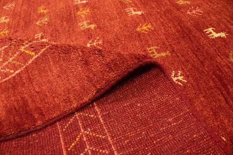 Persisk Gabbeh Teppe 240x168cm - Perserteppich Wollteppich
