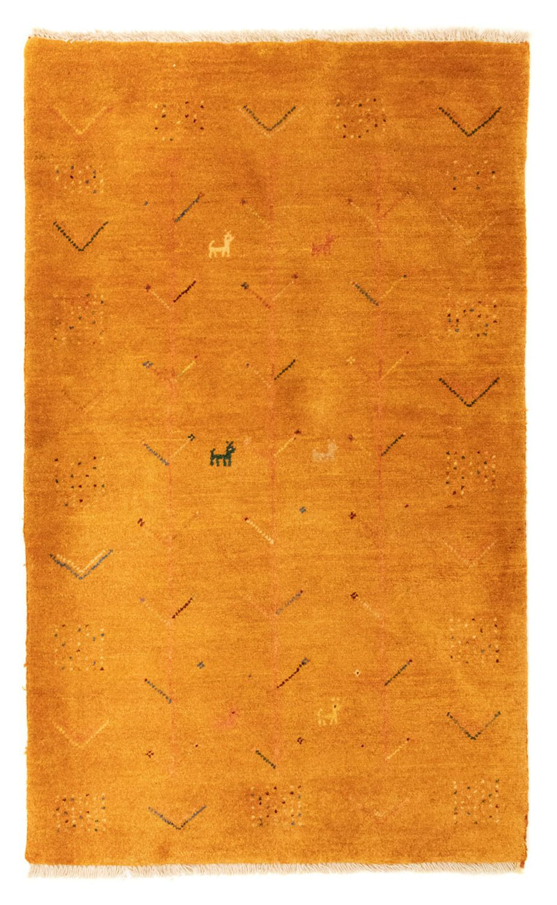 Persisk Gabbeh Teppe 130x81cm - Perserteppich Wollteppich