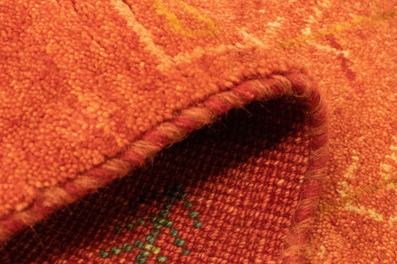 Persisk Gabbeh Teppe 146x68cm - Perserteppich Wollteppich