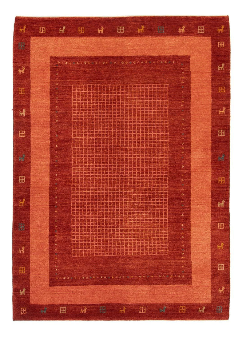 Persisk Gabbeh Teppe 201x146cm - Perserteppich Wollteppich