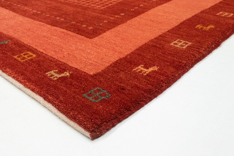Persisk Gabbeh Teppe 201x146cm - Perserteppich Wollteppich