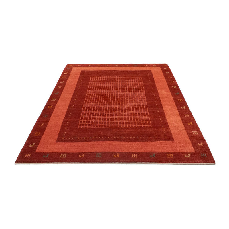 Persisk Gabbeh Teppe 201x146cm - Perserteppich Wollteppich