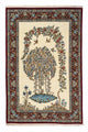 Qom Teppe 205x135cm - Persisk teppe