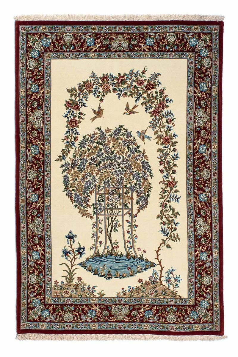 Qom Teppe 205x135cm - Persisk teppe