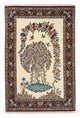 Qom Teppe 207x133cm - Persisk teppe