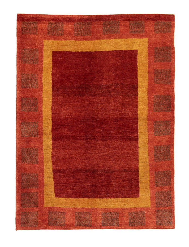 Persisk Gabbeh Teppe 198x147cm - Perserteppich Wollteppich