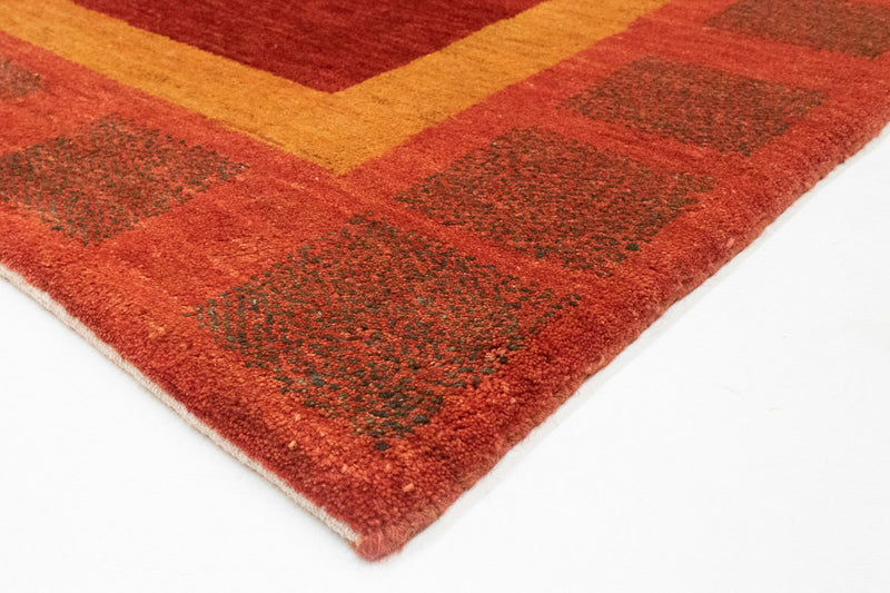 Persisk Gabbeh Teppe 198x147cm - Perserteppich Wollteppich