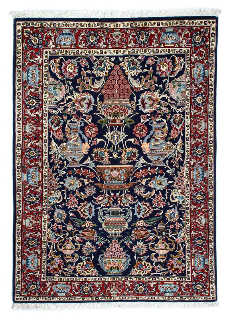 Qom Teppe 188x135cm - Persisk teppe