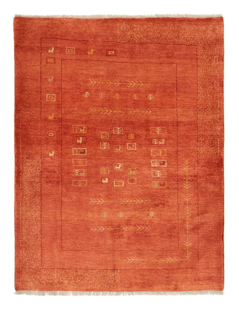 Persisk Gabbeh Teppe 192x149cm - Perserteppich Wollteppich
