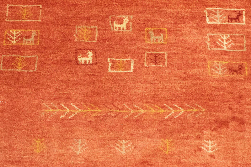 Persisk Gabbeh Teppe 192x149cm - Perserteppich Wollteppich